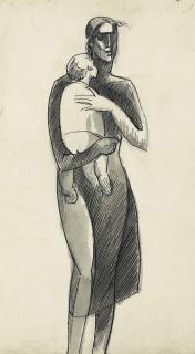 Julio González - Jeune mère