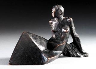 Julio Gonzalez - Petite femme assise