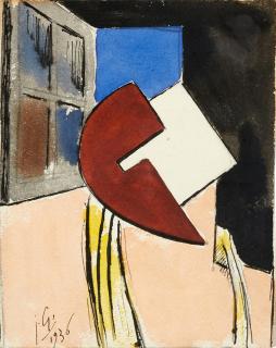 Julio González - Tête à la fenêtre ouverte