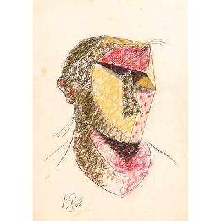 Julio González - Tête Cubiste