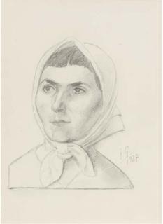 Julio Gonzalez - Tête de Montserrat