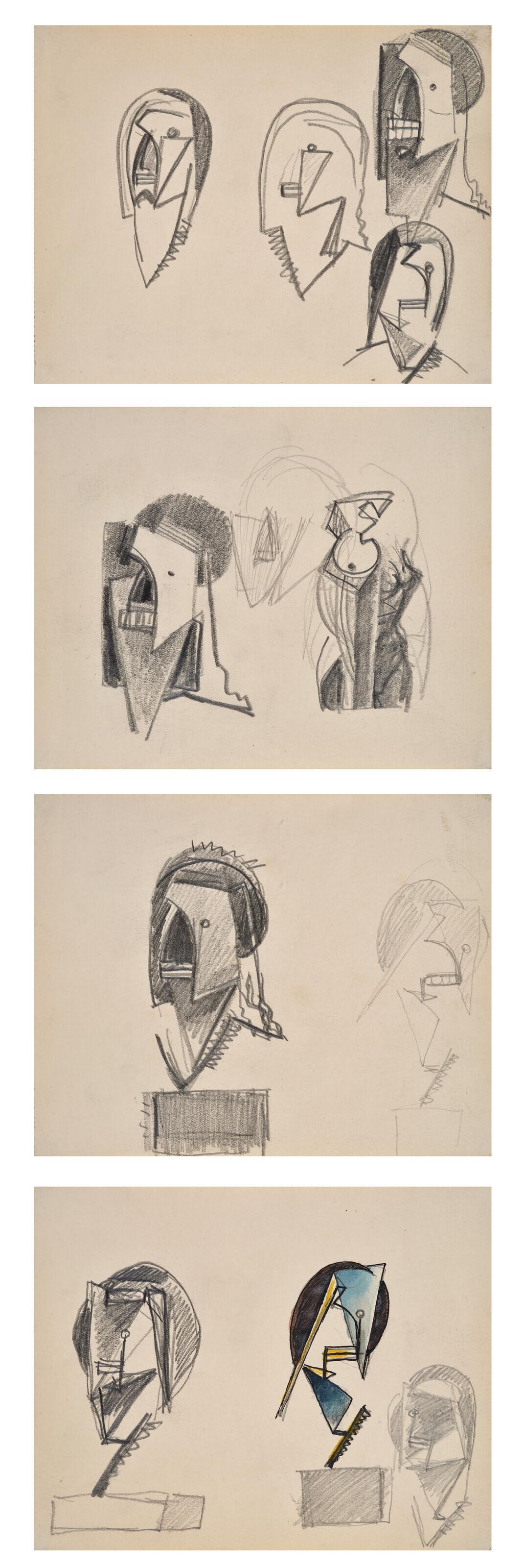 Julio González - Têtes