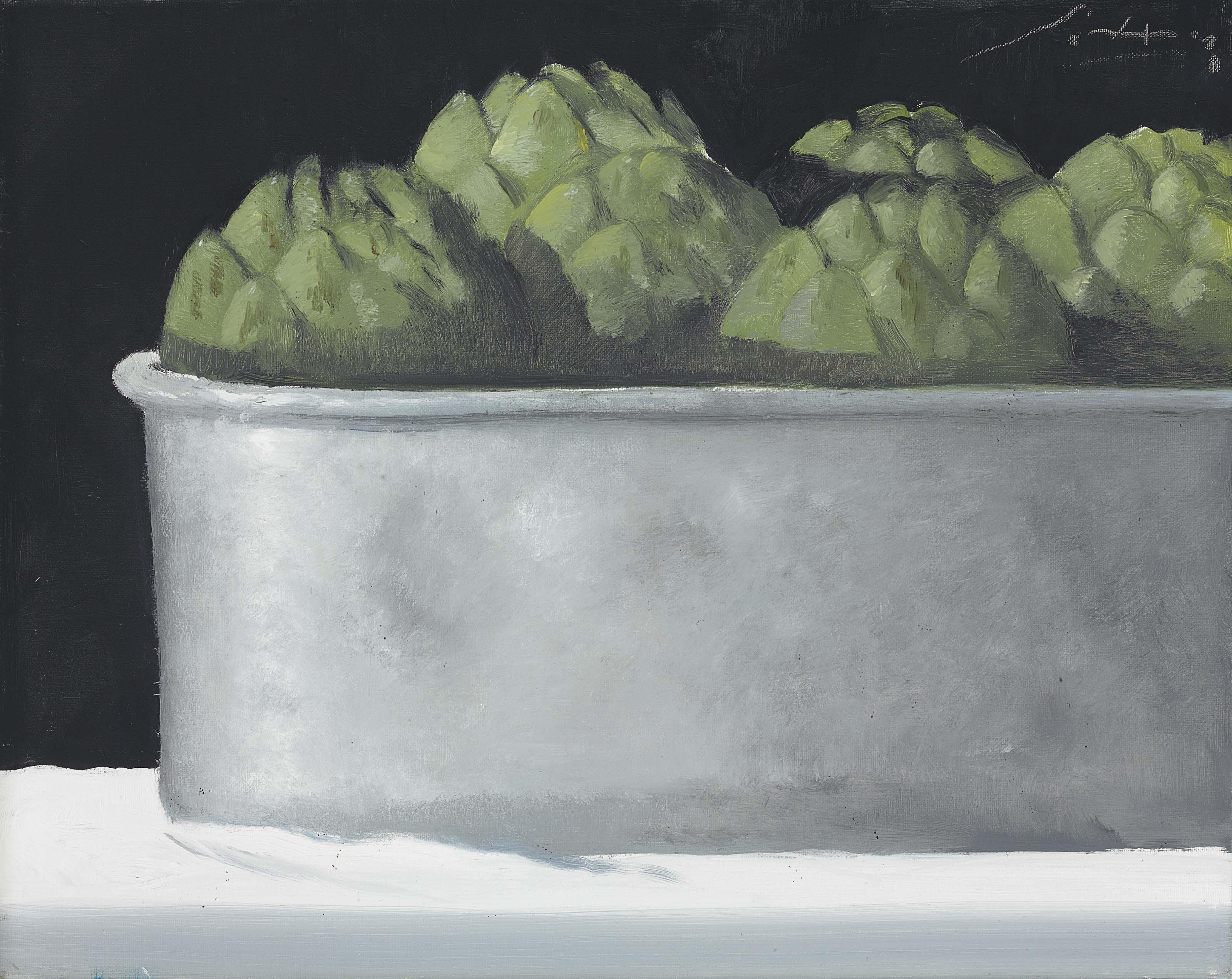 Julio Larraz - Artichokes