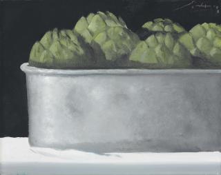 Julio Larraz - Artichokes