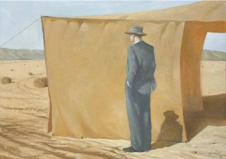 Julio Larraz - Bingham at Noon