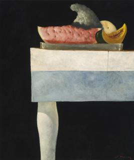 Julio Larraz - La Sonrisa (The Smile)