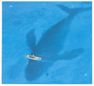 Julio Larraz - On the Sea of Cortez