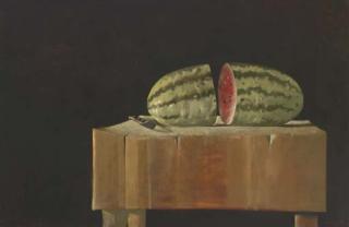 Julio Larraz - The Butcher Block