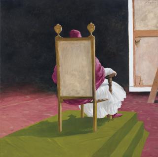 Julio Larraz - The Sitting