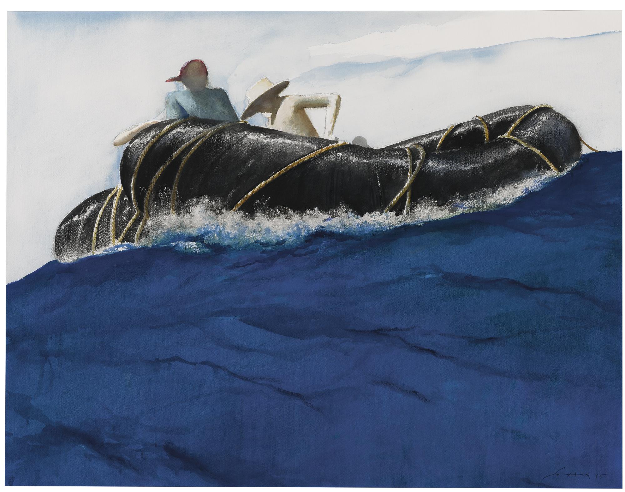 Julio Larraz - Untitled