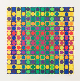 Julio Le Parc - Collage - Serie 50 n°1-8