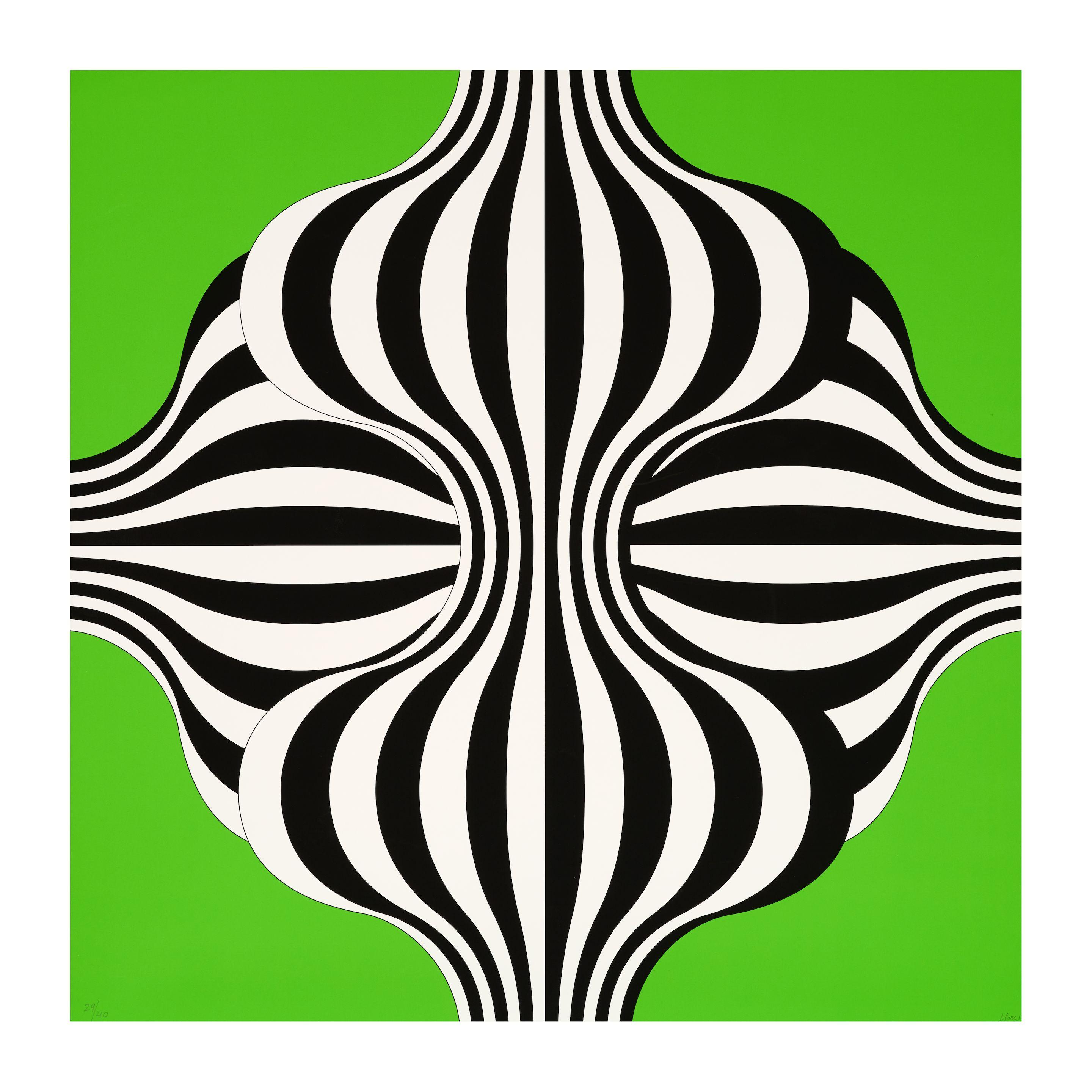 Julio Le Parc - Larga marcha, 4 bifurcaciones, 2021