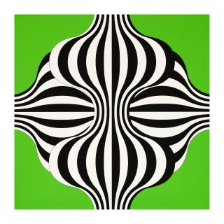 Julio Le Parc - Larga marcha, 4 bifurcaciones, 2021