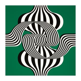 Julio Le Parc - Larga marcha, 4 bifurcaciones, 2021