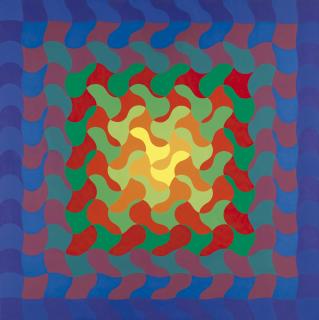 Julio Le Parc - Onde 139, Serie 47 N°1