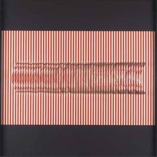 Julio Le Parc - Relief rouge à déplacement