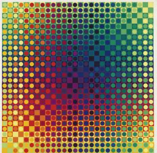 Julio Le Parc - Série 25D, No 1-3 3|1 1-3 3|1