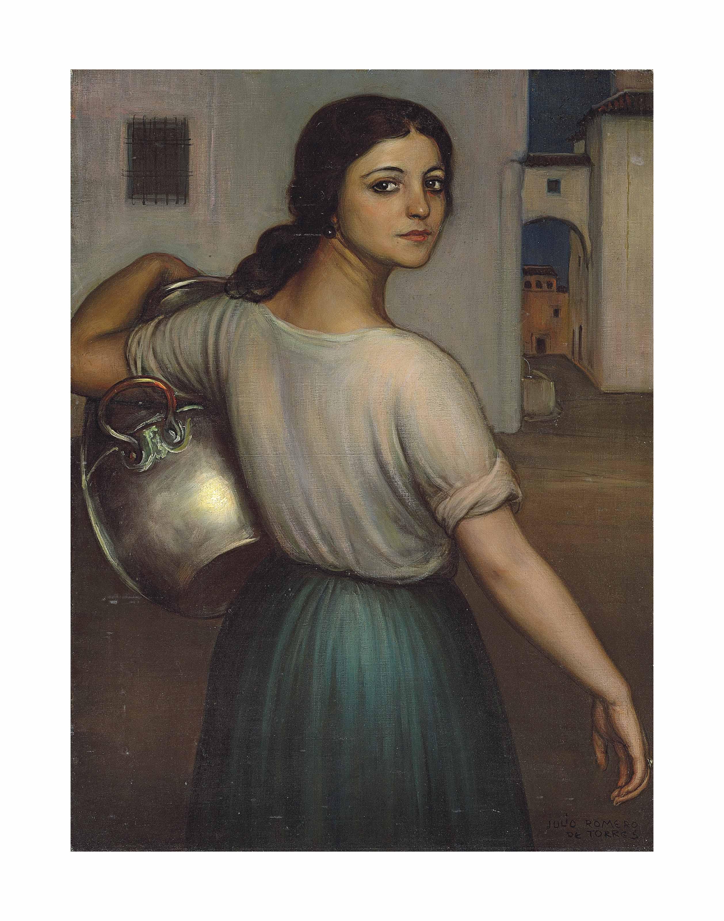 Julio Romero De Torres - Fuente Santa