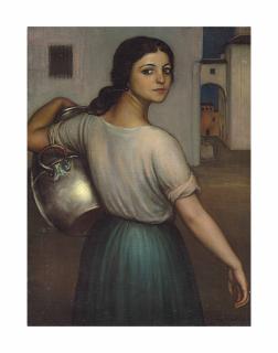 Julio Romero De Torres - Fuente Santa