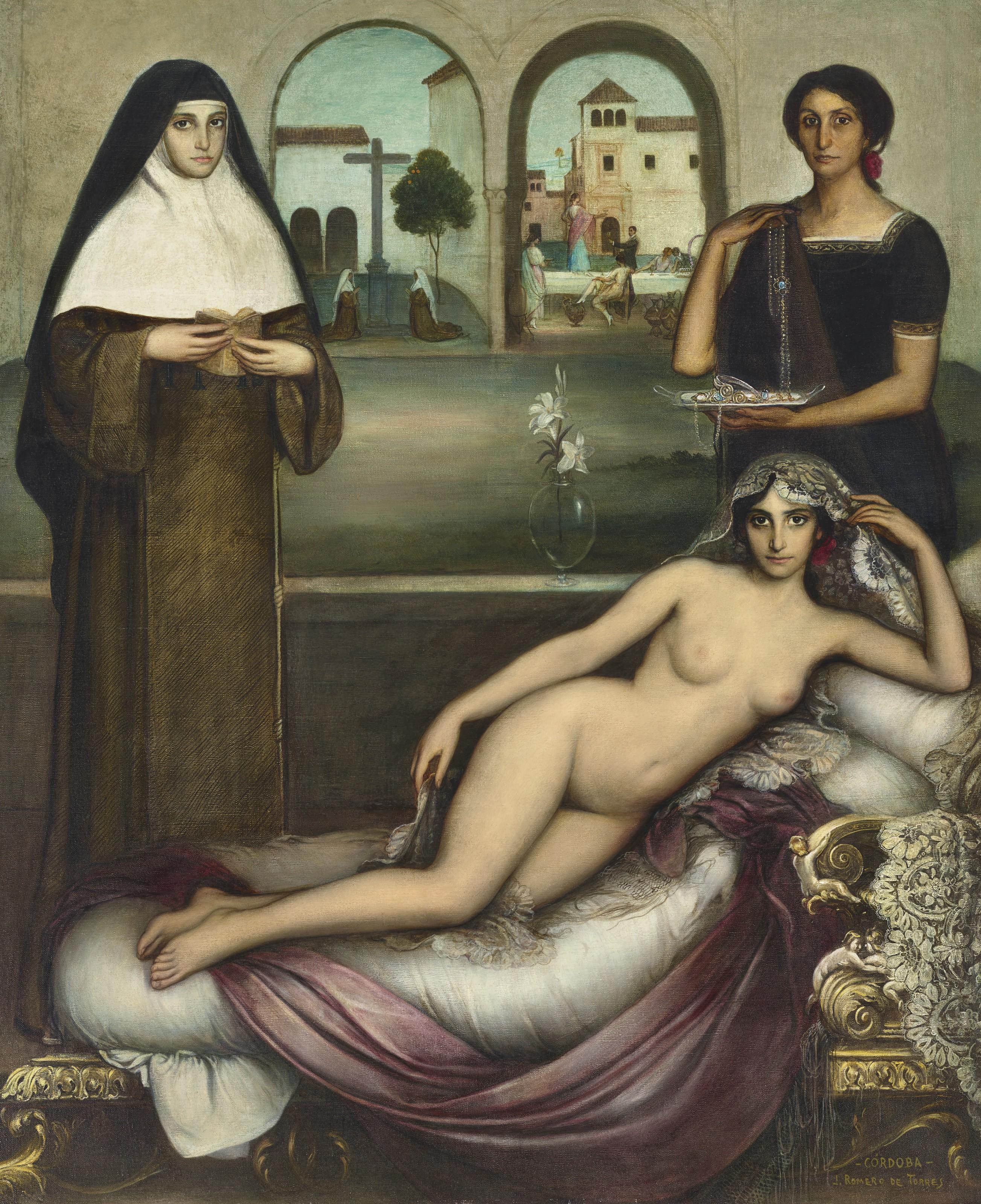 Julio Romero De Torres - Las dos sendas