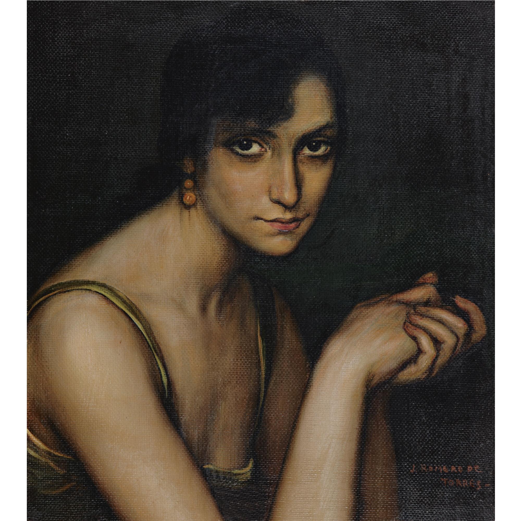 Julio Romero De Torres - Spanish julita Cerdá