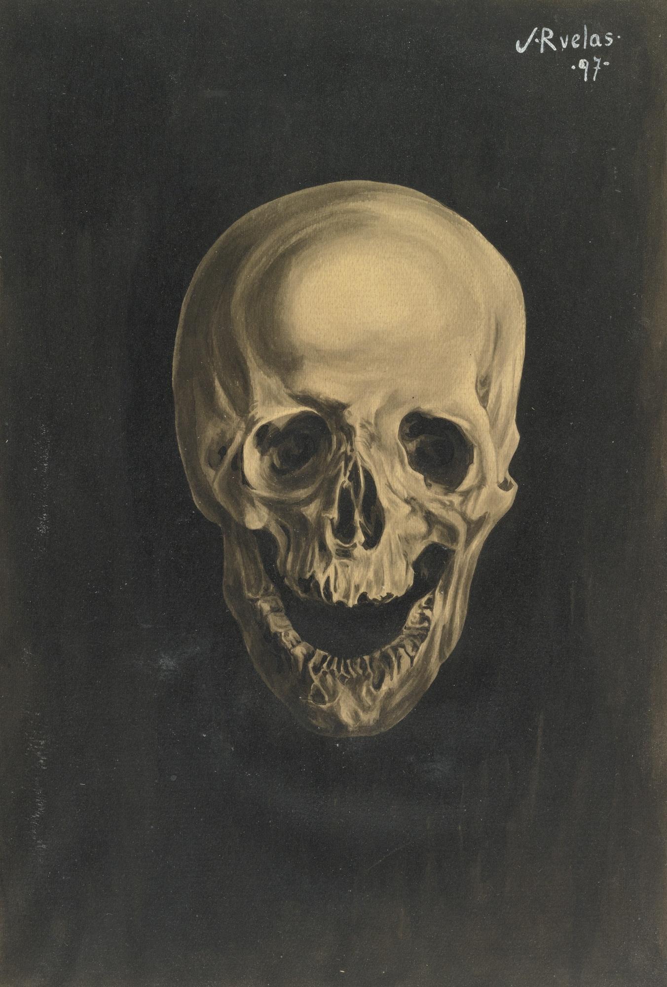 Julio Ruelas - Calavera