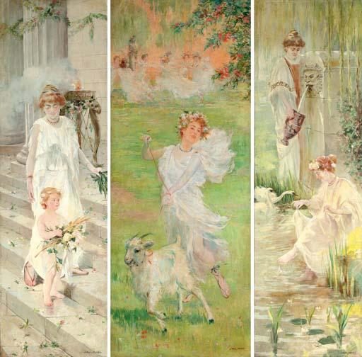 Julio Vila y Pradés - Alegoría del verano (An allegory of summer)