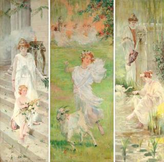 Julio Vila y Pradés - Alegoría del verano (An allegory of summer)