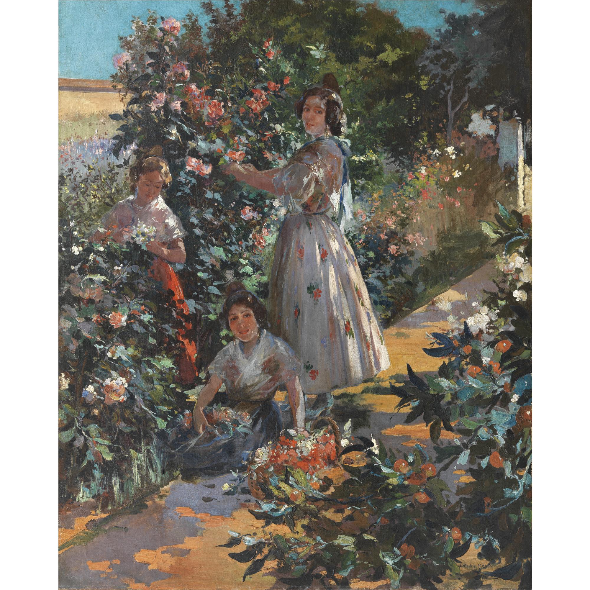 Julio Vila y Prades - Recogida De La Naranja (Picking Oranges)