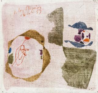 Julius Bissier - 18.Juli.57