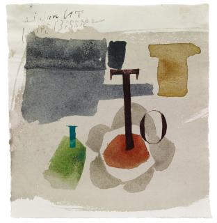 Julius Bissier - 21. Jan 61 T