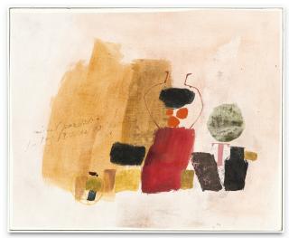 Julius Bissier - Nihilis Perdidi 10.Mai 61 1.Fassung