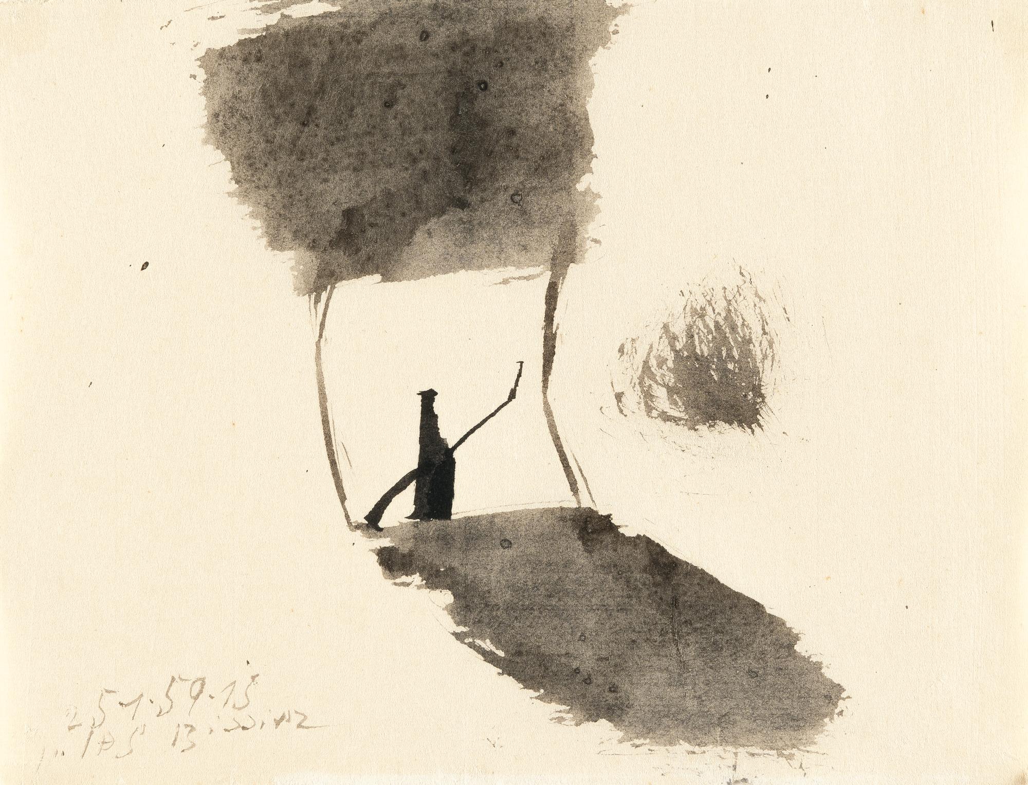 Julius Bissier - Ohne Titel