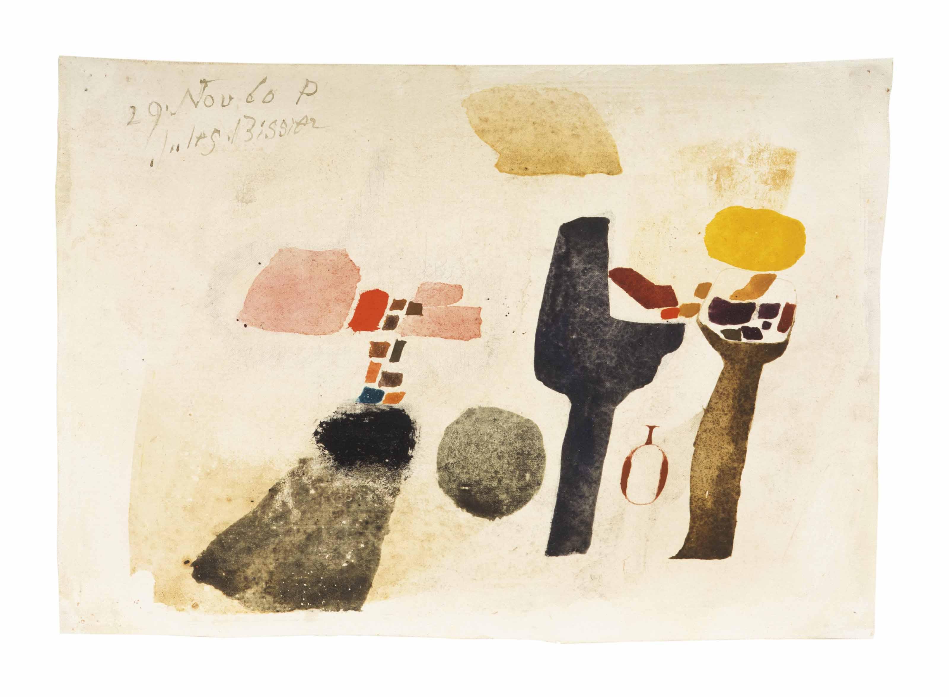 Julius Bissier - Untitled