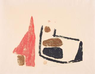 Julius Heinrich Bissier - Ohne Titel.