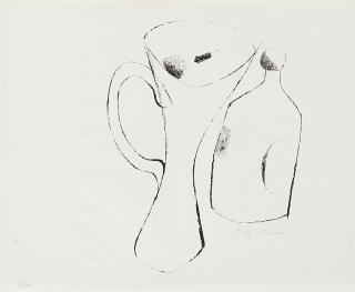 Julius Heinrich Bissier - Ohne Titel.