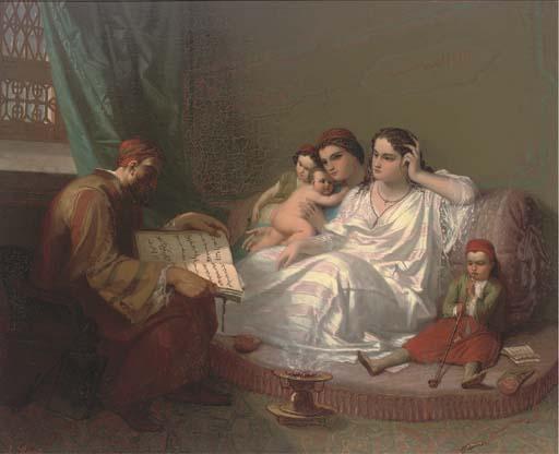 Julius Joseph Gaspard Starck - The reading