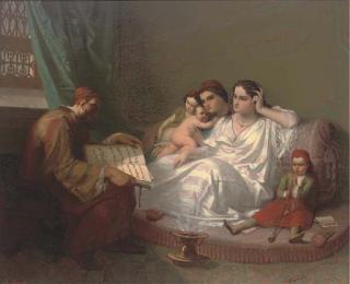 Julius Joseph Gaspard Starck - The reading