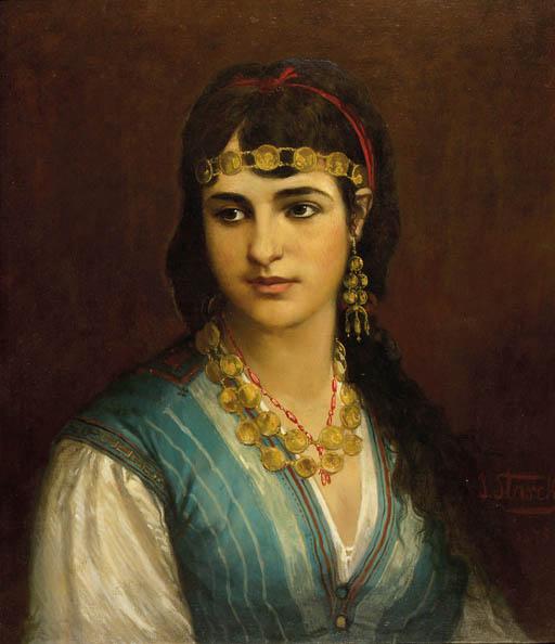 Julius Josephus Gaspard Starck - An Oriental Beauty