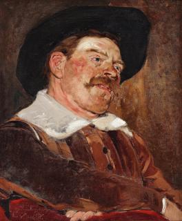 Julius Kronberg - Study of a man