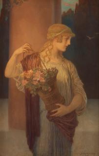 Julius Kronberg - Vestal