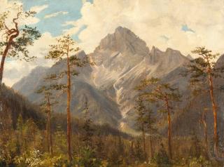 Julius Lange - Die Serles in Tirol
