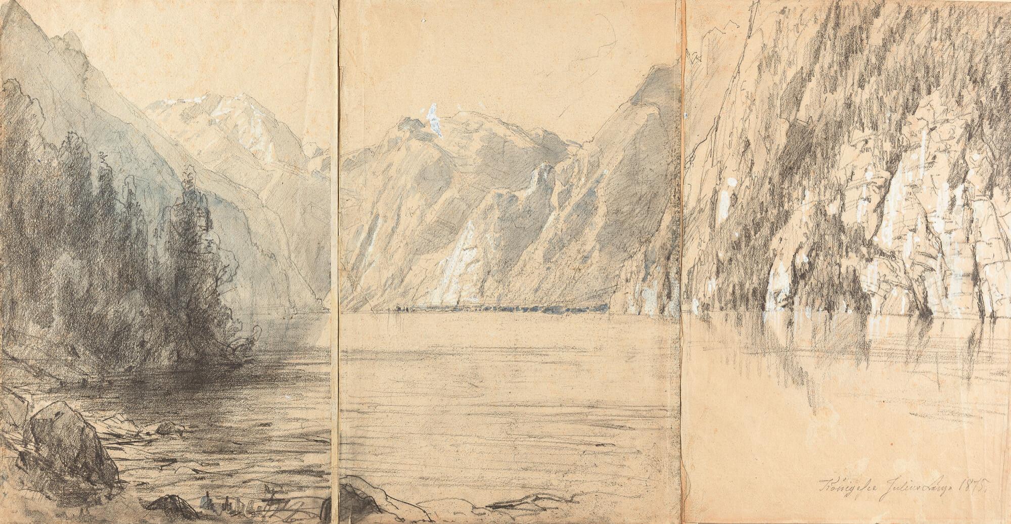 Julius Lange - „Königssee“.