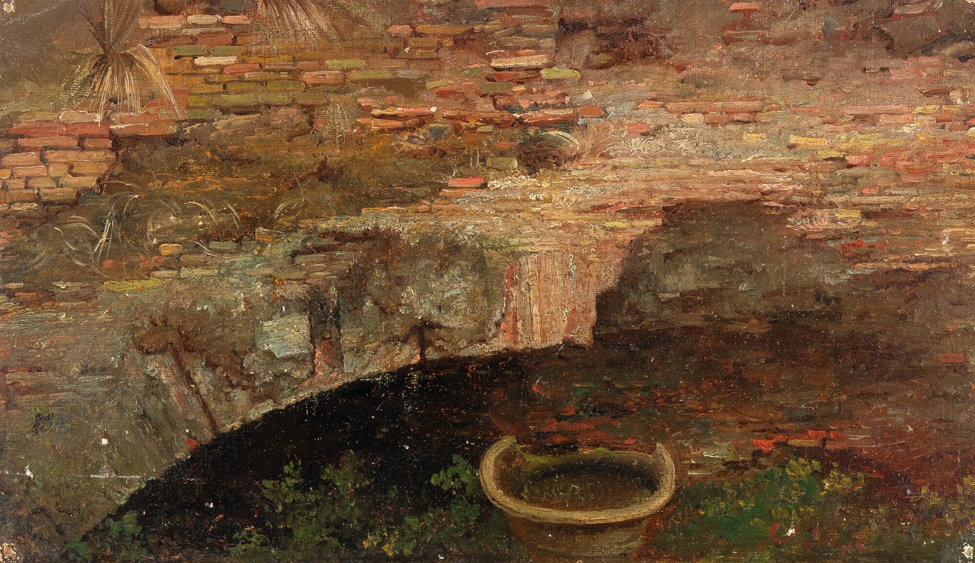 Julius Lange - Römische Zisterne