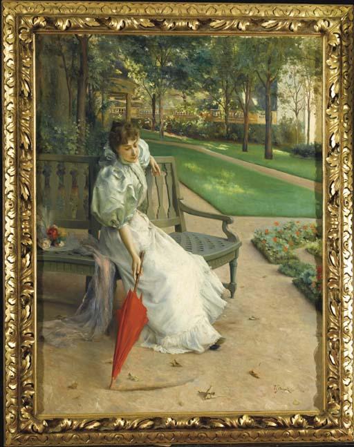 Julius Leblanc Stewart - Au Jardin