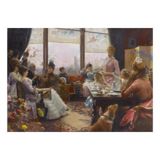 Julius Leblanc Stewart - Five O\'Clock Tea