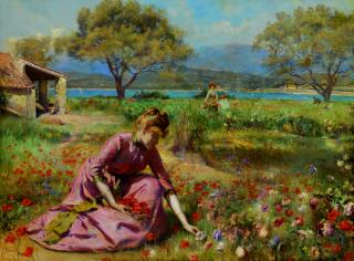 Julius Leblanc Stewart - The First Spring