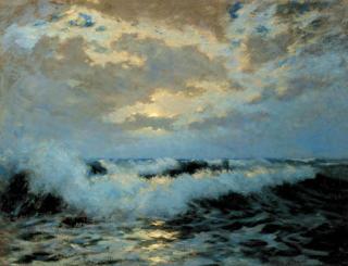 Julius Olsson, R.A. - Breaking Waves