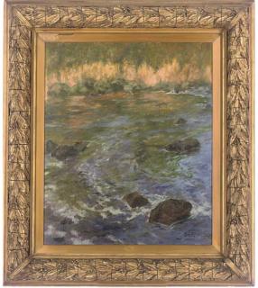 Julius Olsson - A Quite Spot On The River