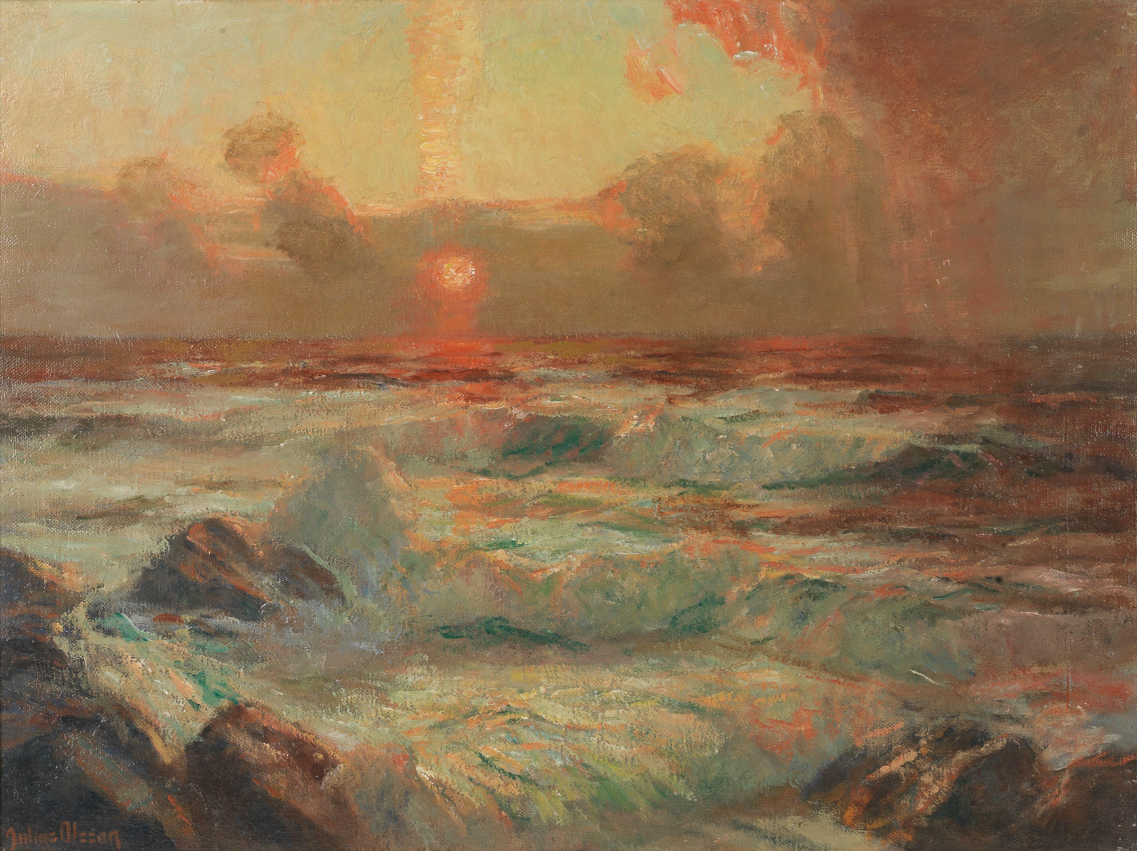 Julius Olsson - Golden glow